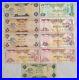 Dirhams United Arab Emirates Lot Banknotes