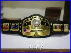 Domed Globe NWA World Heavyweight Wrestling Championship Adult Size 4mm plates