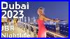 Dubai Nightlife Jbr Jumeirah Beach Residence Walking Tour 4k United Arab Emirates