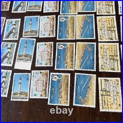 Dubai Stamp Lot Investor Lot Of 5 Sets Of 10 Different Stamps