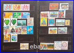 Dubai United Arab Emirates Large 300+ Diff Stamps Collection Used