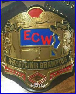 ECW World Heavyweight Wrestling Championship Belt 4mm Zinc Plates