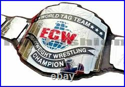 ECW World Tag Team Championship Belt Adult Size 2mm Zinc Plates