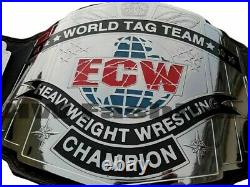 ECW World Tag Team Championship Belt Adult Size 2mm Zinc Plates