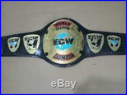 ECW World Television Championship Wrestling Belt 2mm Brass Plates