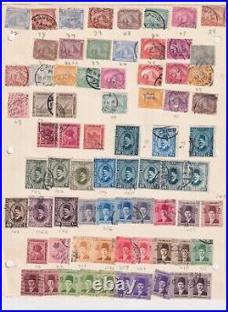 Egypt Stamp Collection 1879-1952, 1953-1993, Lot of 25 pages