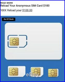 Encrypted Anonymous SIM Card Untraceable