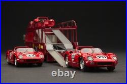 Exoto 43 SPECIAL SET II Scuderia Ferrari Race Car Transporters # BND22092