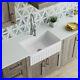 Fireclay Single Bowl 30 Farmhouse Apron Kitchen Sink REVERSIBLE White NEW