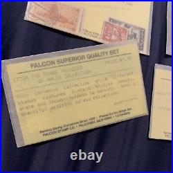Foreign Stamp Lot In Falcon Superior Quality Glassines 10 Worldwide Countries
