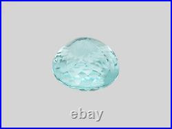 GIA Certified MOZAMBIQUE Paraiba Tourmaline 15.79 Cts Natural Untreated Oval