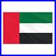 GLOBAL FLAGS UNLIMITED 203190 United Arab Emirates Indoor Nylon Flag 5’x8