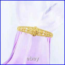 GOLDSHINE 22K Solid Gold Women Bracelet 5-6 Genuine Hallmarked 916 Handcrafted