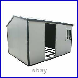 Gable Top Insulated Building 13x10