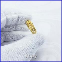 Genuine 22K Solid Gold RING Size US 7.5 Women Hallmarked 916 22KT Handcrafted