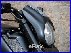 Headlight Mask Visor Hood Cowl Fairing Cover Fit Vrod Musscle Harley Davidson
