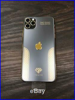 IPhone 11 Pro Max 256GB Space Gray / Black & Gold Luxury Edition