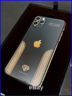 IPhone 11 Pro Max 256GB Space Gray / Black & Gold Luxury Edition