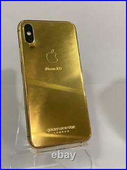IPhone XS 256GB 24kt Gold Special Edition / Single Sim / Space Gray