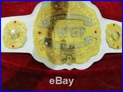 IWGP Intercontinental Championship Belt Adult 2mm Plates With Dual Size