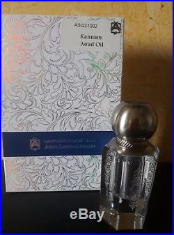 Kannam 100 Years Aged Aoud Oil 3ml By Abdul Samad al Qurashi In Luxury Bottle