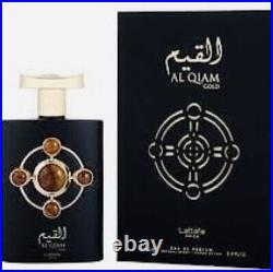 Lattafa Pride Al Qiam Gold 100ml / 3.4 oz EDP Eau De Parfum Spray Unisex Sealed