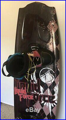 Liquid Force Wakeboard With Bindings Multiple Colors Size 11-12