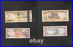 Lot of 5 United Arab Emirates Central Bank Note's Uncirculated 2000's