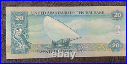 Lot of 5 United Arab Emirates Central Bank Note's Uncirculated 2000's