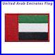 Lots of 100 United Arab Emirates Flag Embroidered Patch UAE Patches Sew-On 3