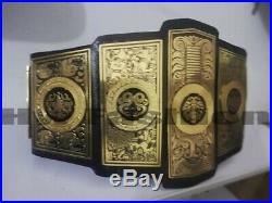 Lucha Wrestling Championship Belt / New Style / Adult Size / Leather Strap