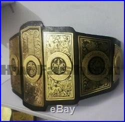 Lucha Wrestling Championship Belt / New Style / Adult Size / Leather Strap
