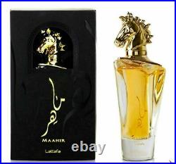 MAAHIR EDP Perfume By Lattafa 100 ML Top Tier Free Shipping ORIGINAL
