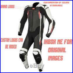 MOTORBIKE MOTORCYCLE LEATHER cowhide 1.3mm RACING 1&2 PIECE SUIT FULL CUSTOMIZED
