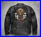 Men’s Real Black Leather Biker Vintage Jacket Harley Motorcycle Genuine Cow Hide