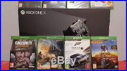 Microsoft Xbox One X 1TB + 11 Games Call of duty wwii assasins creed desitny