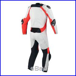 Motorbike Motorcycle Leather Racing 1 & 2 Piece Suit Custom Made
