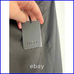 NBD Charlise Women's Adjustable Straps Slit Gown Women's Black Size Large NWT
