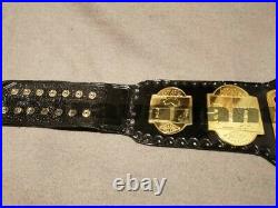 NWA World TAG TEAM Wrestling Championship Belt. Adult Size