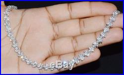 Natural 20CTS Diamond Sapphire 18K Solid Gold 7 IN 1 Necklace Bracelet Pendant