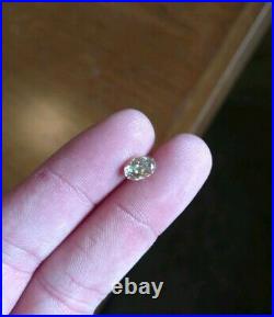 Natural Champagne light Brown Diamond 1.29ct Oval Fancy Untreated 5400$ 1/2off