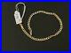 New Real 18K Saudi Gold Chain Bracelet Size 7