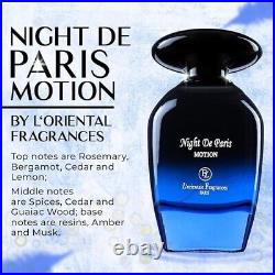 Night De Paris Motion Eau de Parfum 100ml (Pack Of 2) by L'orientale Fragrances