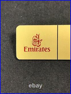 Official Emirates Airline Cabin Crew Name Badge, Collectible, Name Tag Michelle