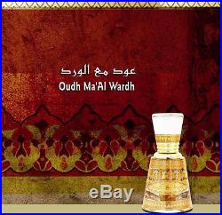 Oudh Ma Al Wardh 12 ml Concentrated Oil By Al Haramain Perfumes (Free Shipping)