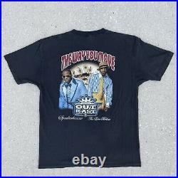 Outkast Andre 3000 Big Boi Speakerboxxx Vintage 2003 Black Rap Shirt Mens XL
