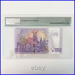 PMG 67 Superb Gem Unc 0 Euro Souvenir Banknote United Arab Emirates ARAB002407