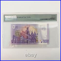 PMG 67 Superb Gem Unc 0 Euro Souvenir Banknote United Arab Emirates ARAB002408