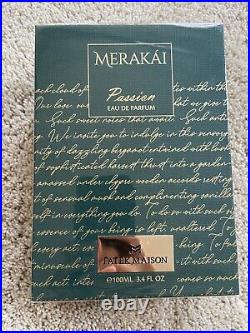 Patek Maison Merakai Passion 3.4oz Unisex Eau de Parfum New SEALED