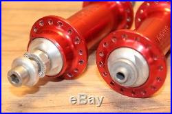 Paul Component Engineering WORD Single Speed MTB Hubs 32 Hole 100 / 135 Red Ano